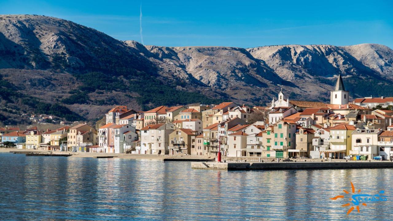 Ferienwohnung Blue Sky Baska Exterior foto